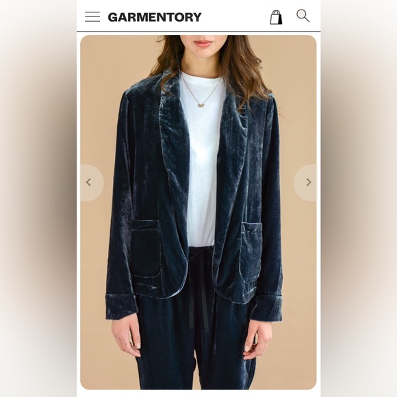 Xirena Grayson velvet blazer - Picture 6 of 7